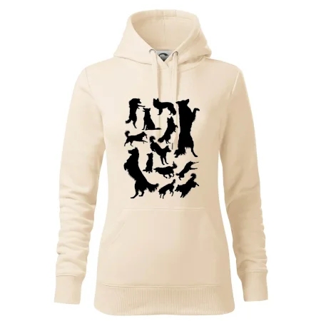 Border kólia siluety