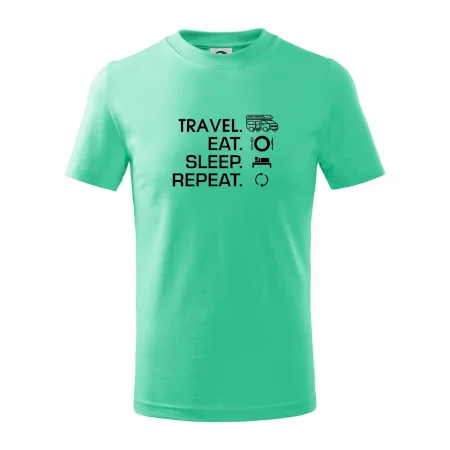 Eat sleep travel - alkovna
