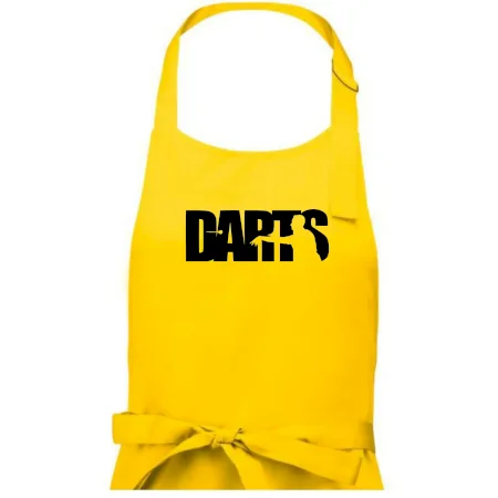 Darts - nápis so šípkarom