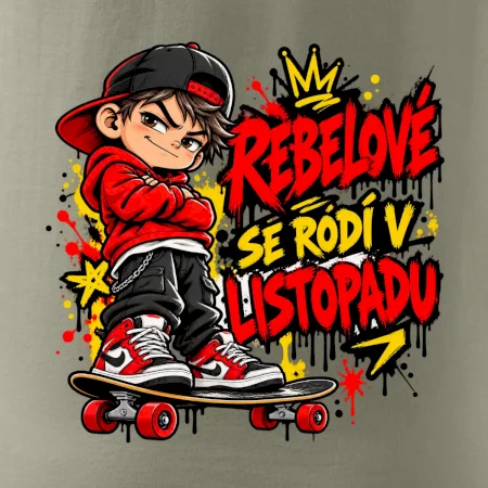 Novembroví rebeli sa rodia na skateboarde