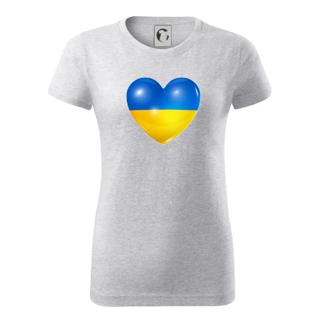 Ukrajina srdce vlajka
