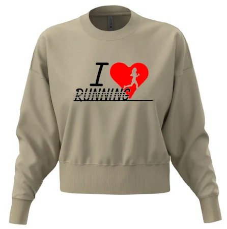 I love running dievča