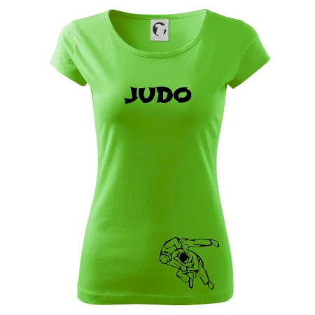 Judo nápis + postavy