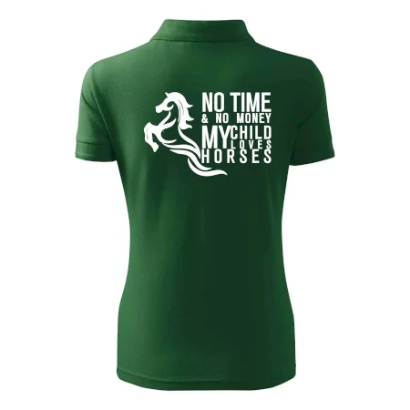 No time no money my child loves horses