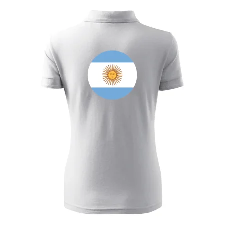 Argentína vlajka guľatá