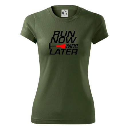 Run now Wine later