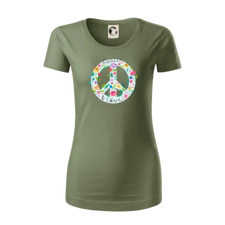 Peace and love symbol