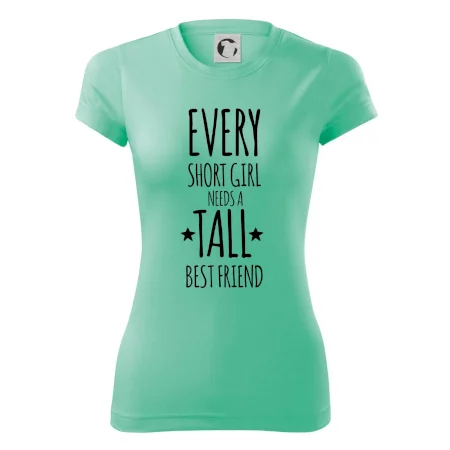 Every short girl needs a tall best friend