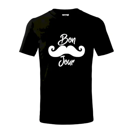 Mustache Bon Jour
