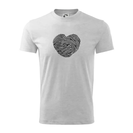Odtlačok prsta srdce
