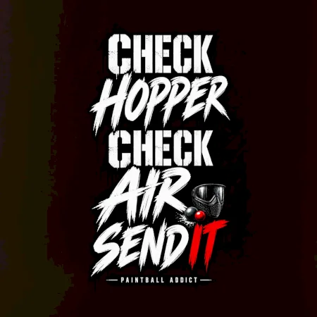 Kontrola zásobníka – Check Hopper Air paintball