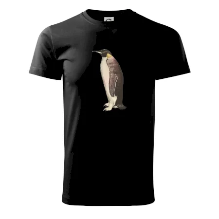 Tučniak kreslený vodovými farbami