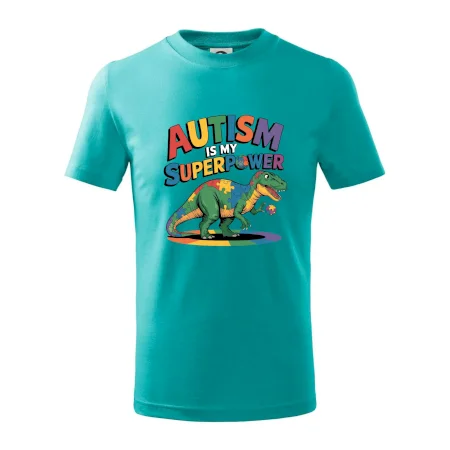 Stojící Rex Autism is my superpower