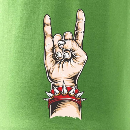 Rocková ruka s náramkom