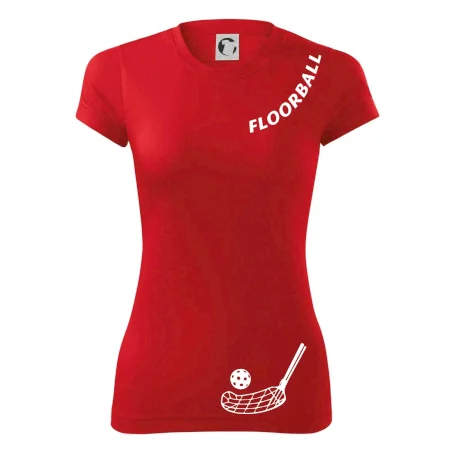 Floorball nápis šikmo