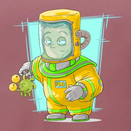 Vesmírny vojak zelený