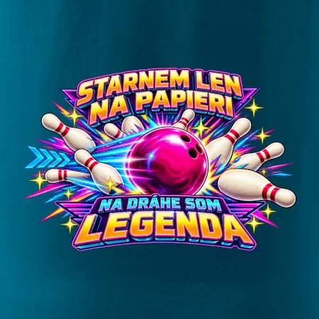 Starnem len na papieri na dráhe som legenda