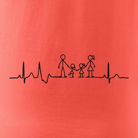 EKG rodina a dve dievčatá