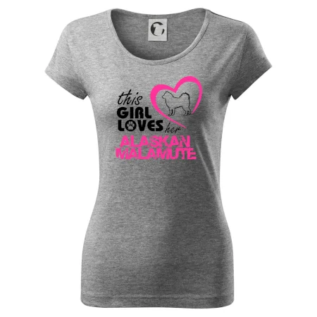 This Girl Loves her Alaskan Malamute