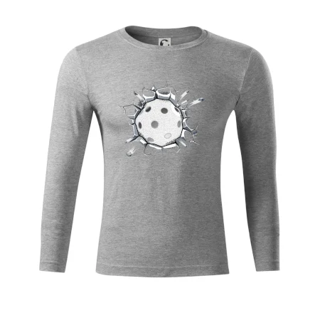 Florbal lopta v triku