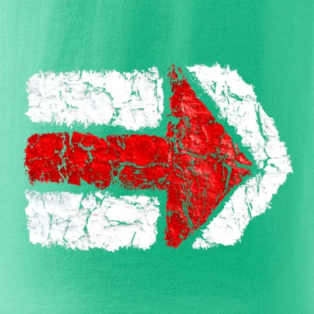 Párová turistická značka  červená