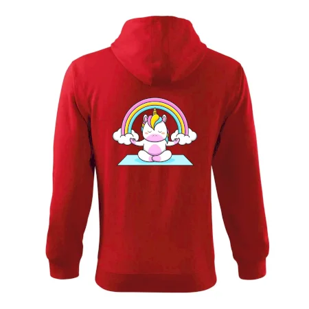 Yoga jednorožec - dúha