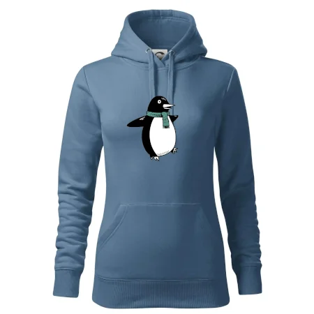 Tučniak so zeleným šálom