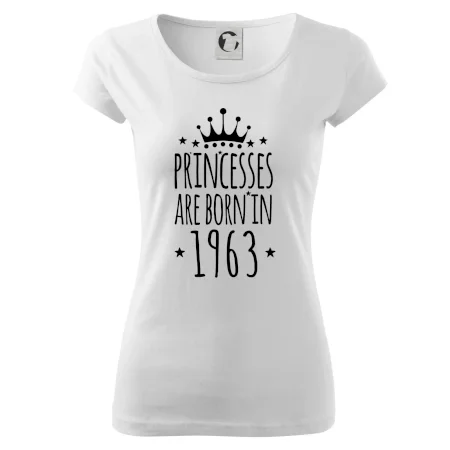 Princesses are born in 1963