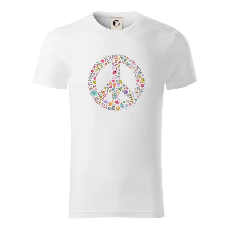 Peace symbol lístočky