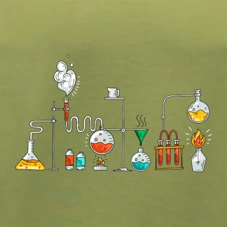 Chemická aparatúra farebná