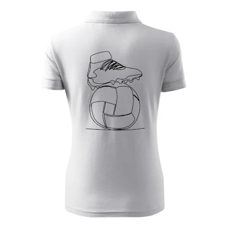 Futbalová lopta kopačka jedným ťahom