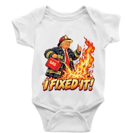 Donald Trump jako hasič I fixed it