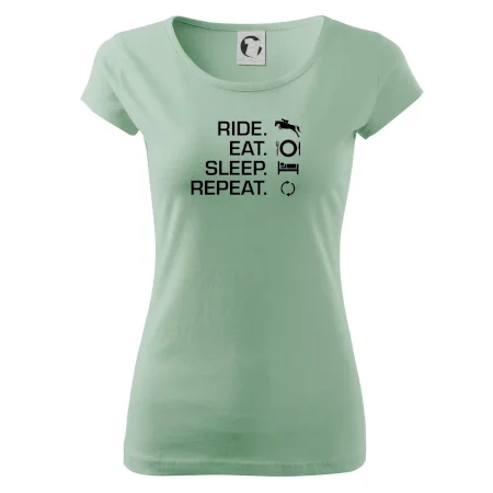 Ride Eat Sleep Repeat Kôň