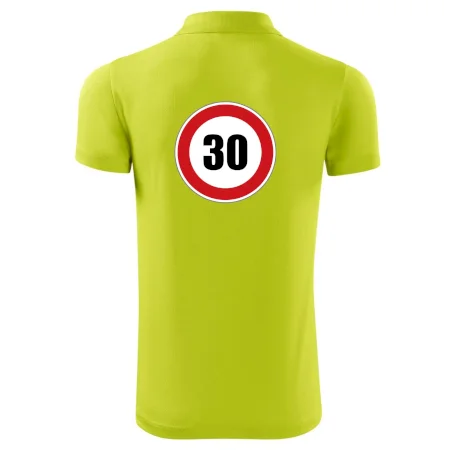 Dopravná značka - obmedzenie rýchlosti 30