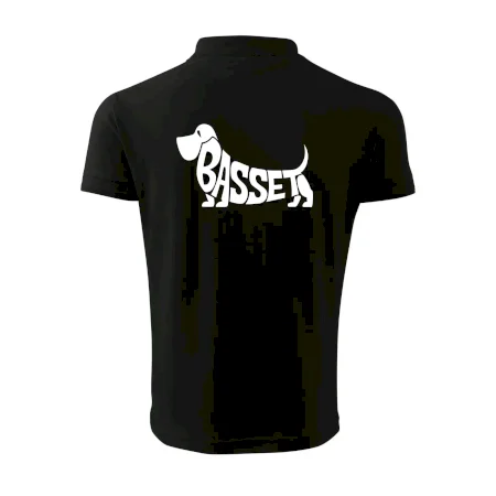Basset nápis v tele