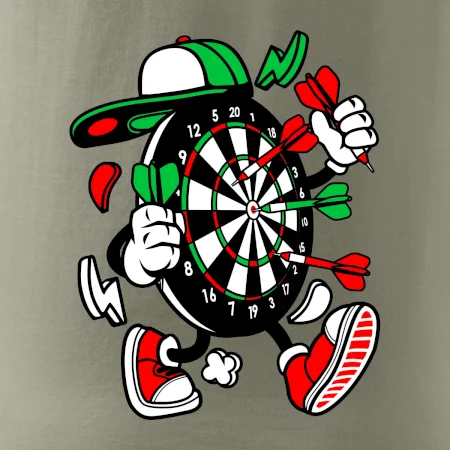 Šipkár  kreslený terč