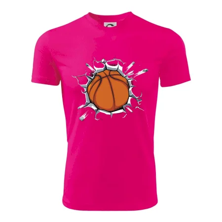 Basketbal lopta v triku