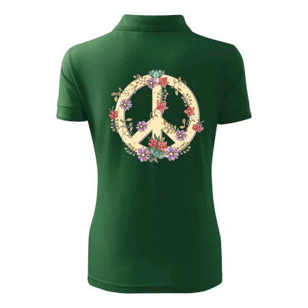 Peace symbol pieskový