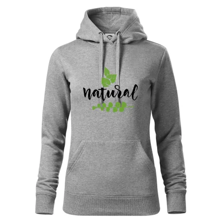 Natural - nápis v listoch