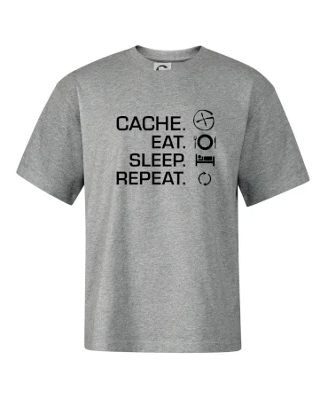 Eat sleep repeat Cache