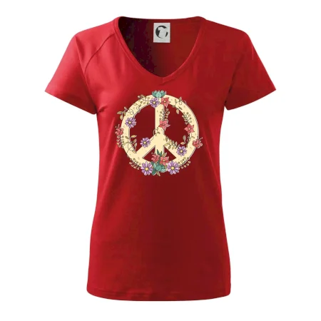 Peace symbol pieskový