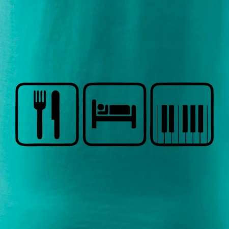 Eat sleep piano v rade
