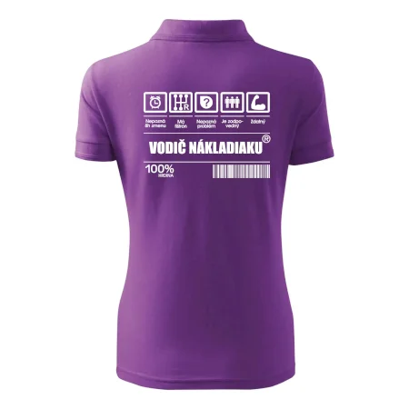 Čiarový kód - Vodič nákladiaku