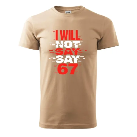 Červený - I Will Not Say SAY 67