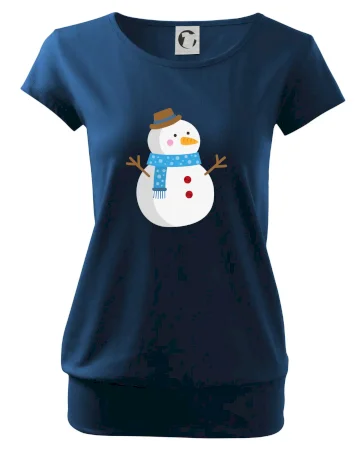 Snehuliak so šálom