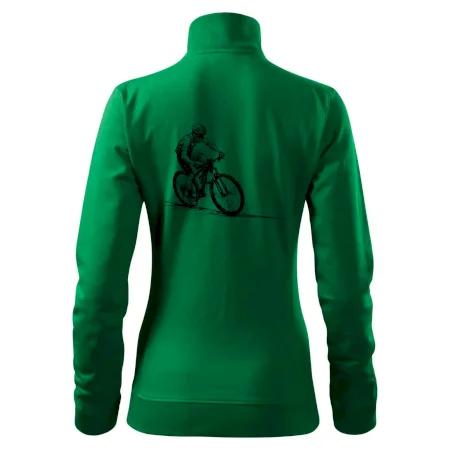 MTB kreslený cyklista