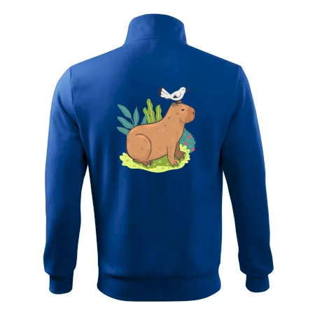 Kapybara a vtáčik