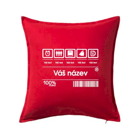 Čárový kód - Vlastní text
