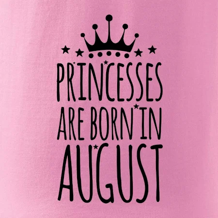 Princesses are born in August