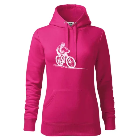 MTB kreslený cyklista